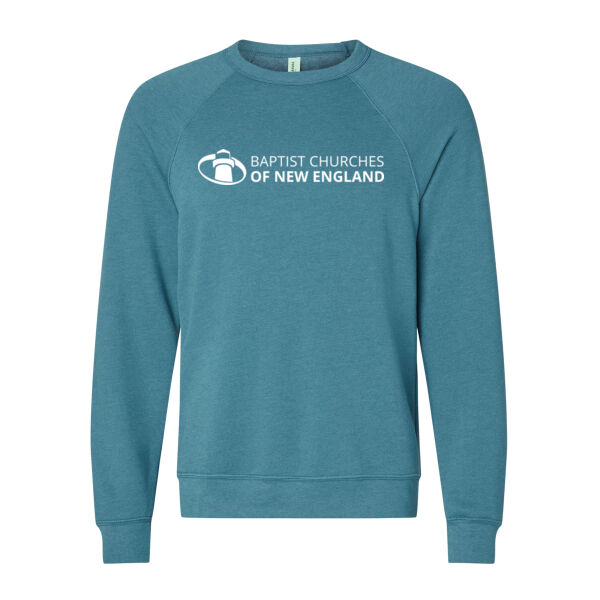 BCNE - Sponge Fleece Raglan Crewneck Sweatshirt Thumbnail