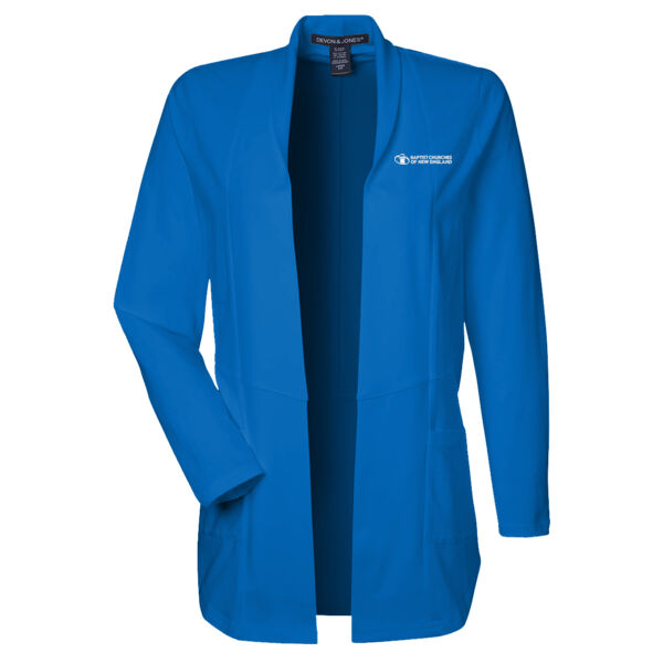 BCNE (embroidered)  - Women's Raleigh Stretch Cardigan Thumbnail