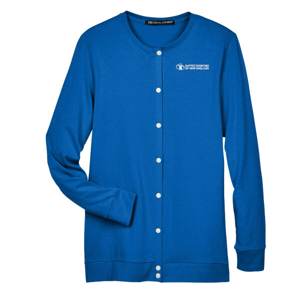 BCNE (embroidered)  - Women's Perfect Fit™ Ribbon Cardigan Thumbnail