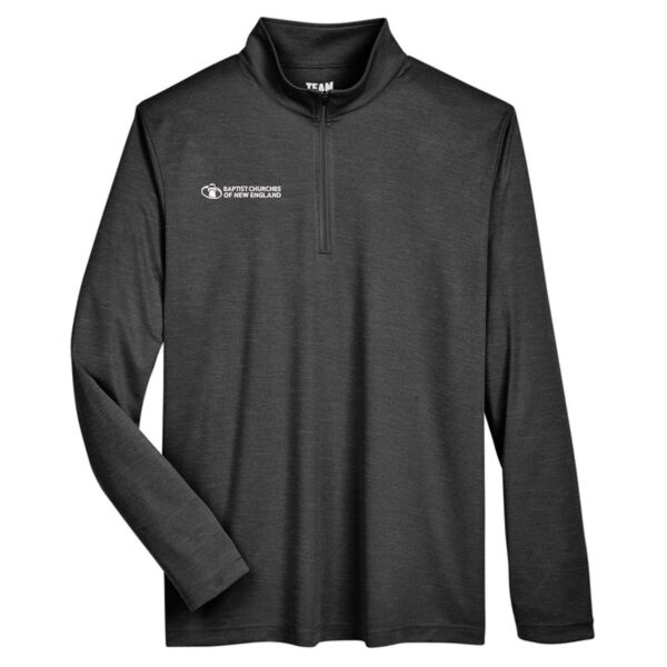 BCNE (embroidered)  - Men's Zone Sonic Heather Performance Quarter-Zip Pullover Thumbnail