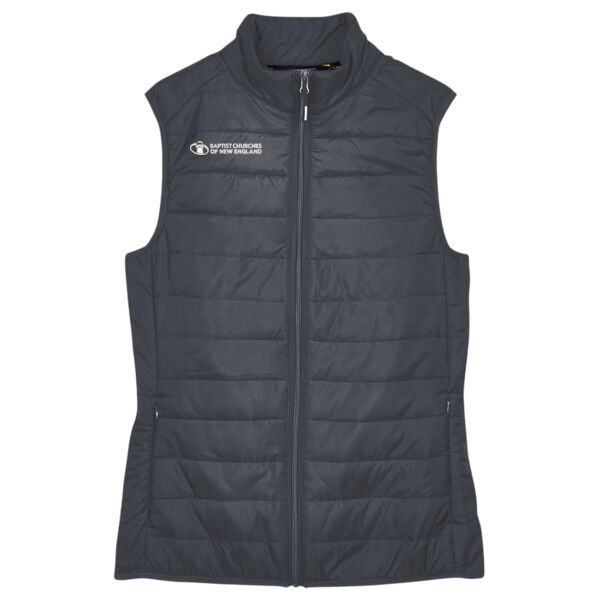 BCNE (embroidered)  - Women's Prevail Packable Puffer Vest Thumbnail